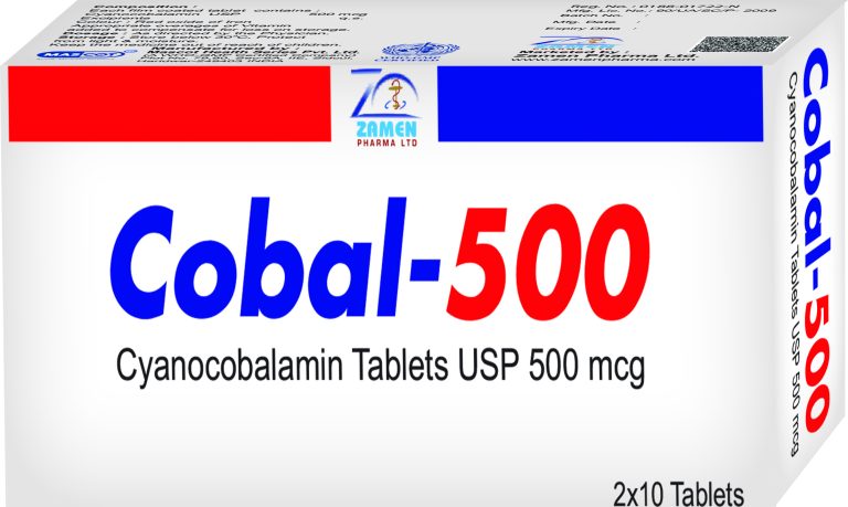 COBAL-500 – Zamen Pharma LTD